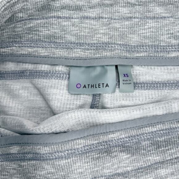 Athleta Techie Terry Skirt Heather Gray Women's Size XS - Picture 3 of 5